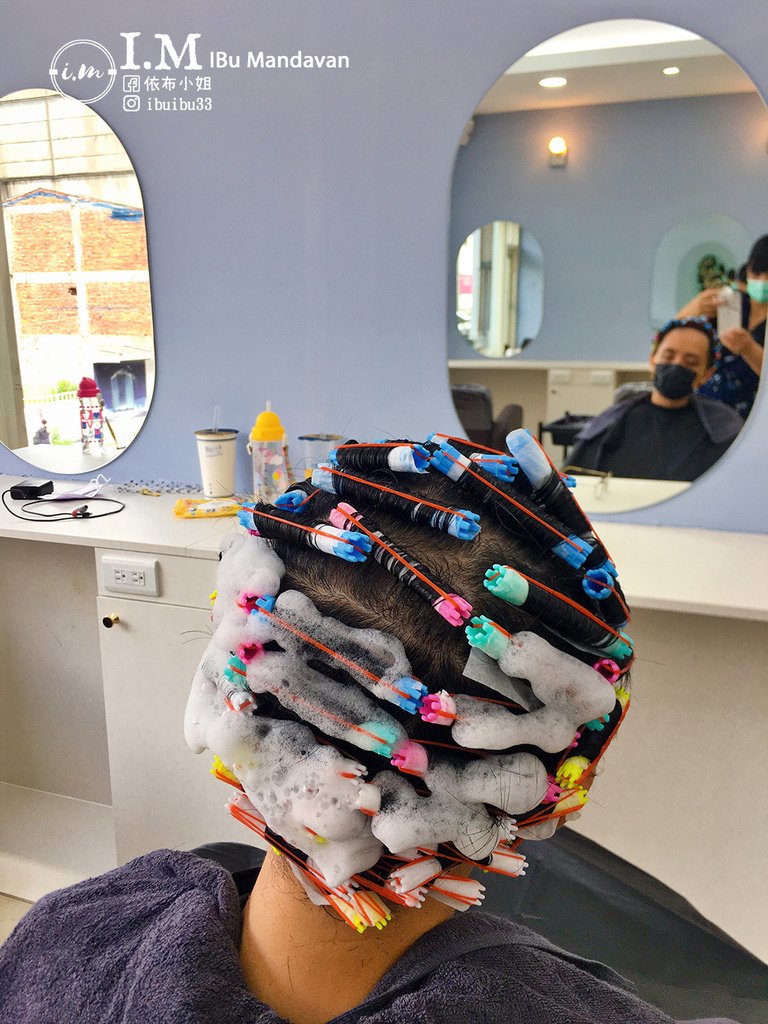 【樹林燙髮推薦】居髮廊hair salon 樹林店設~一頭亂