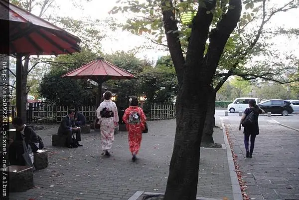 11242000穿和服漫步的民眾