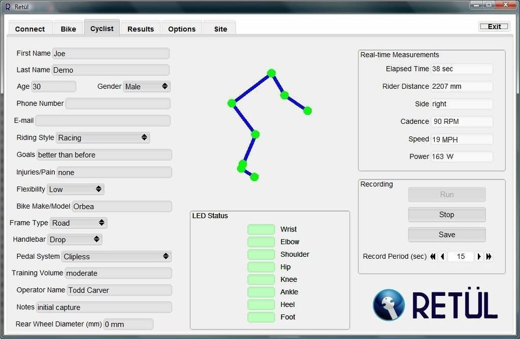 Retul-Cyclist-Tab-Screen-Shot