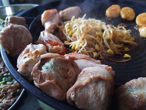 五花肉包小黃瓜