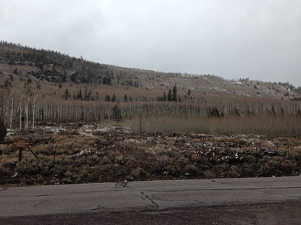 route 25, 1 mile southwest of Fish Lake