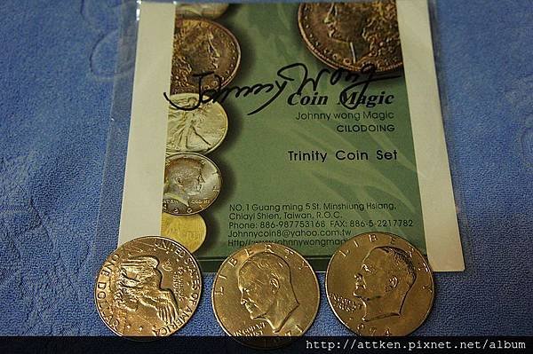 JohnnyWong-Trinity coin-艾森豪-1