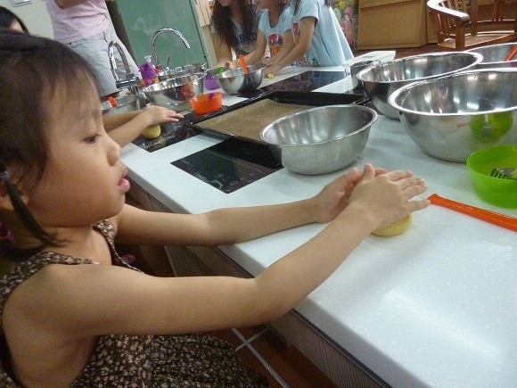 2014-08-17 北投親子廚房-瑪格麗特小酥餅