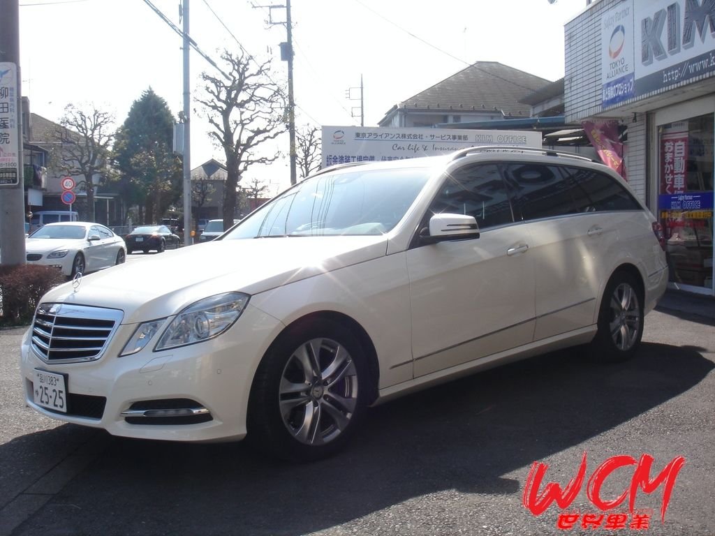  代購外匯車分享，Mercedes-Benz E350 Wagon外匯車代購回台灣。