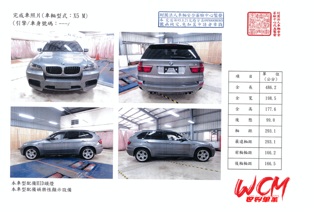 代購外匯車分享，BMW X5M外匯車代購回台灣。