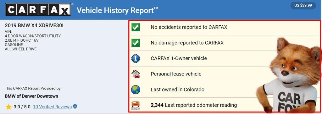 WCM世界車業代辦BMW X4-30i外匯車carfax