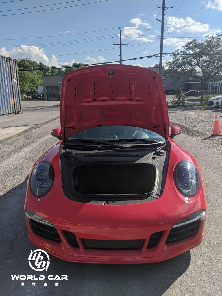 加規保時捷991 Carrera4S外匯車，代購加規外匯車商請找世界車業。