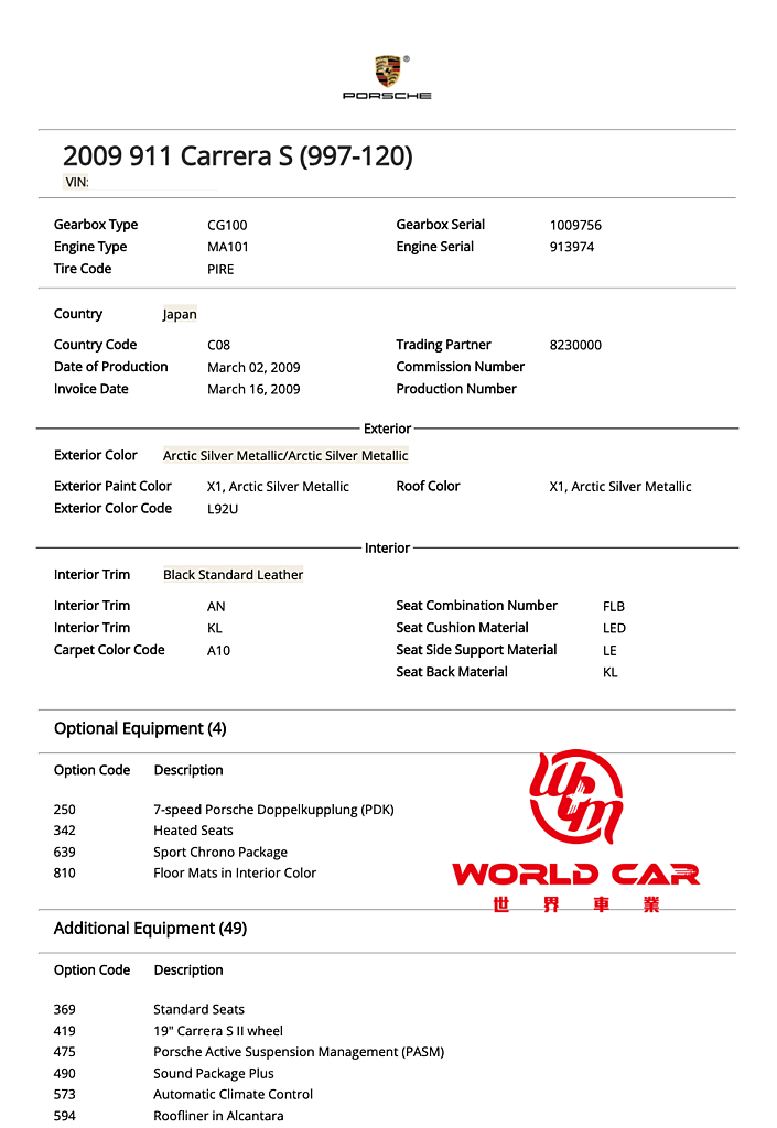 2022年購買保時捷997.2 Carrera S外匯車回台，代購保時捷997.2 Carrera S中古車推薦世界車業。