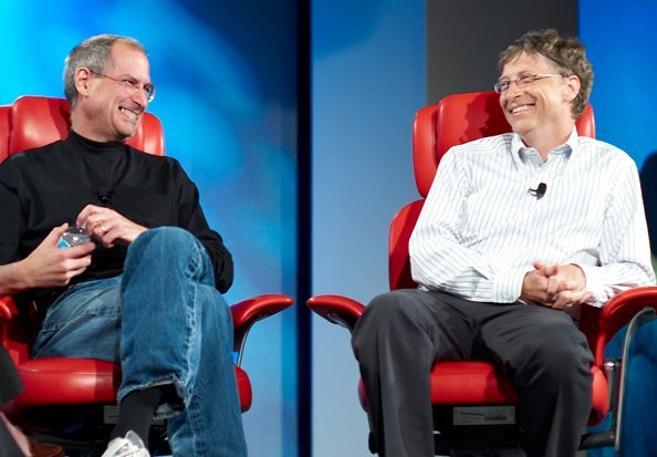 Steve Jobs &amp; Bill Gates