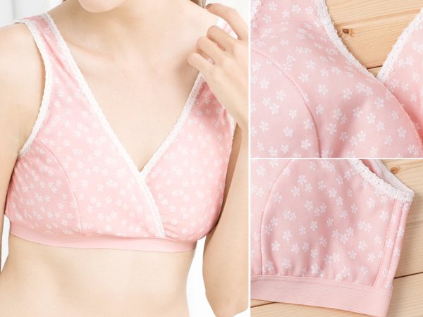 6522 日本ELfine款舒適型交叉式哺乳胸罩 ~ $195 ~ 艾琳媽咪屋孕婦裝/哺乳衣/孕婦褲/哺乳披肩/睡衣 訂製批發