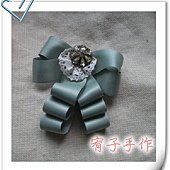 領結胸針-草綠.jpg