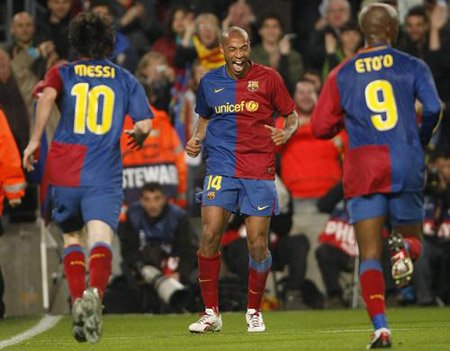 Henry &amp; Messi &amp; Eto