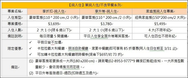 【一泊一食系列】