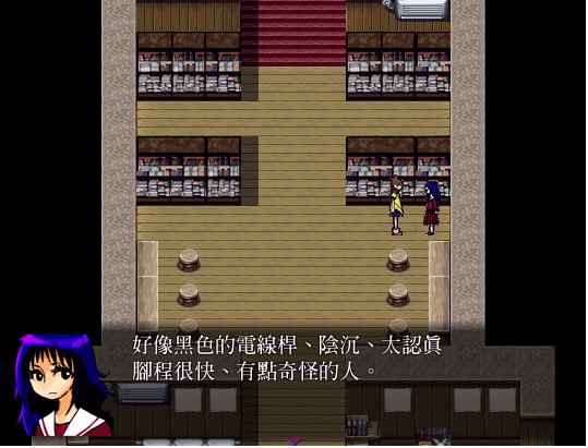 黑色電線桿