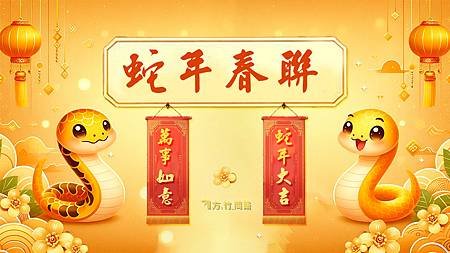 2025 蛇年春聯 四字,七字,句子、蛇年吉祥話、紅包吉祥話