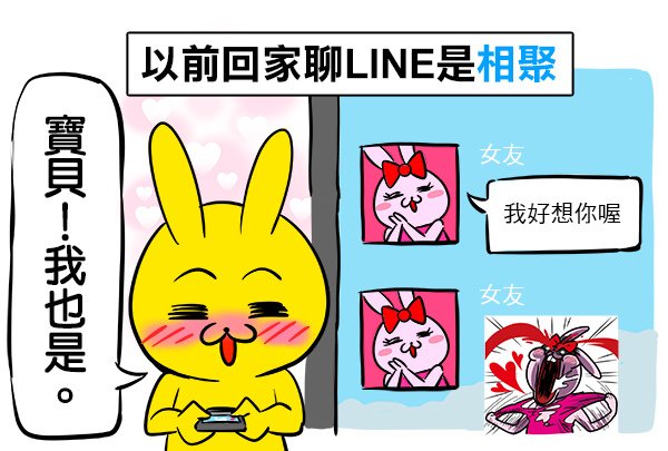 LINE的轉變1