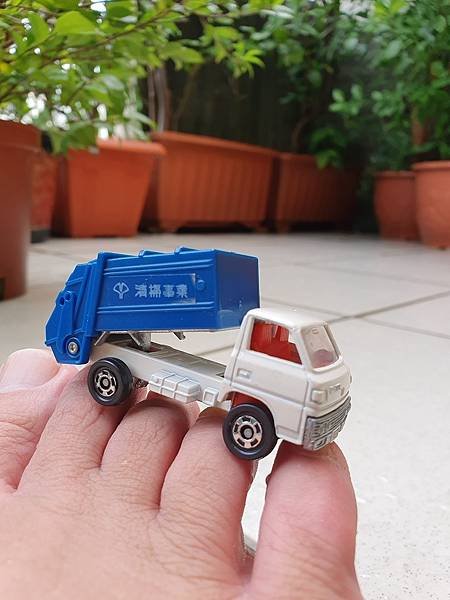 日本製 Tomica小汽車, Tomica Mitsubishi Canter 清掃事業車, 三菱堅達垃圾車