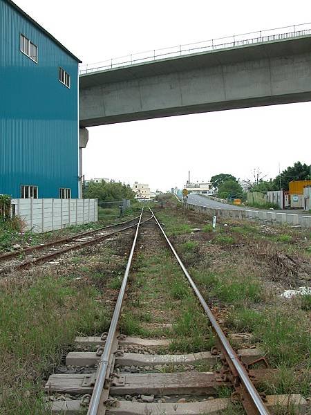 桃林鐵路五福調車場，桃林鐵路上唯一的調車場，2002年。