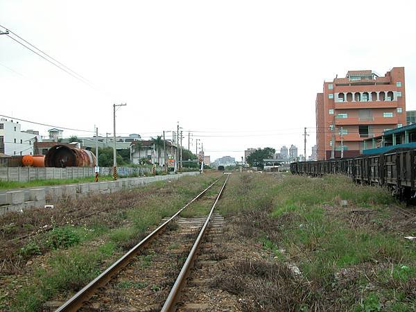 桃林鐵路五福調車場，桃林鐵路上唯一的調車場，2002年。