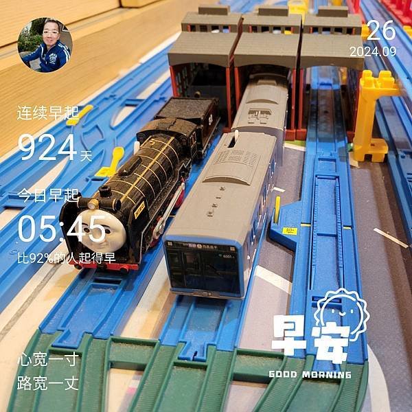 Plarail 早安圖