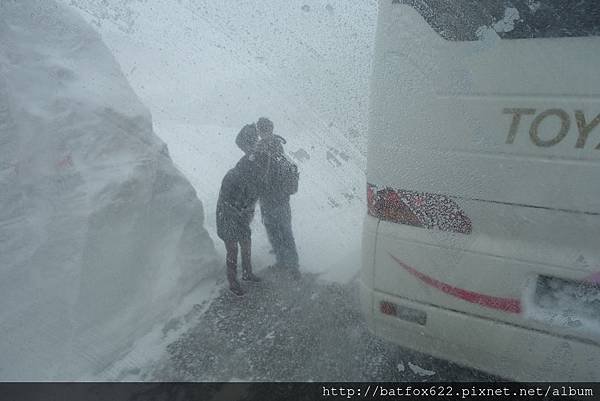 立山黑部大風雪