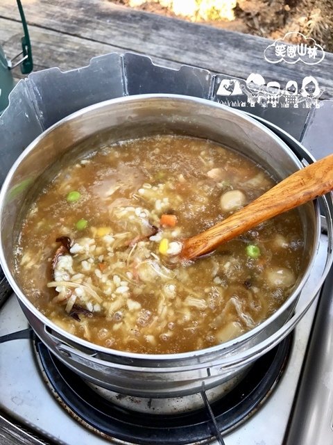 早 干貝海鮮羹粥 (2)