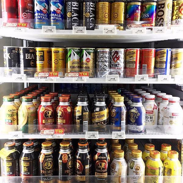 |品嚐·日本罐裝飲料|Georgia咖啡 4款日本販賣機飲料