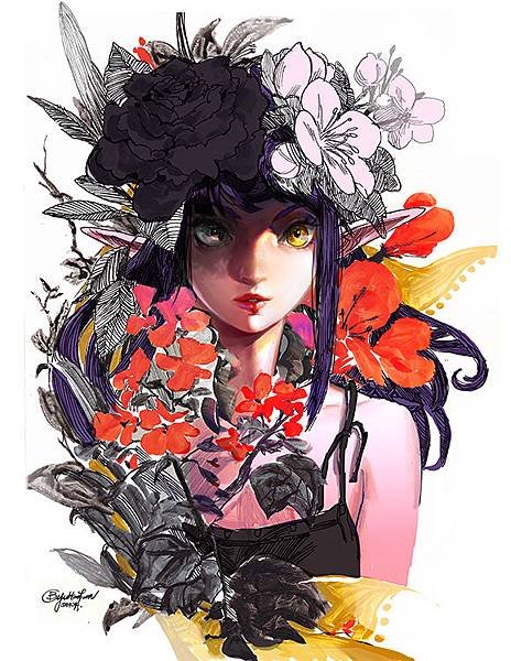 Flower Spirit- WIP2