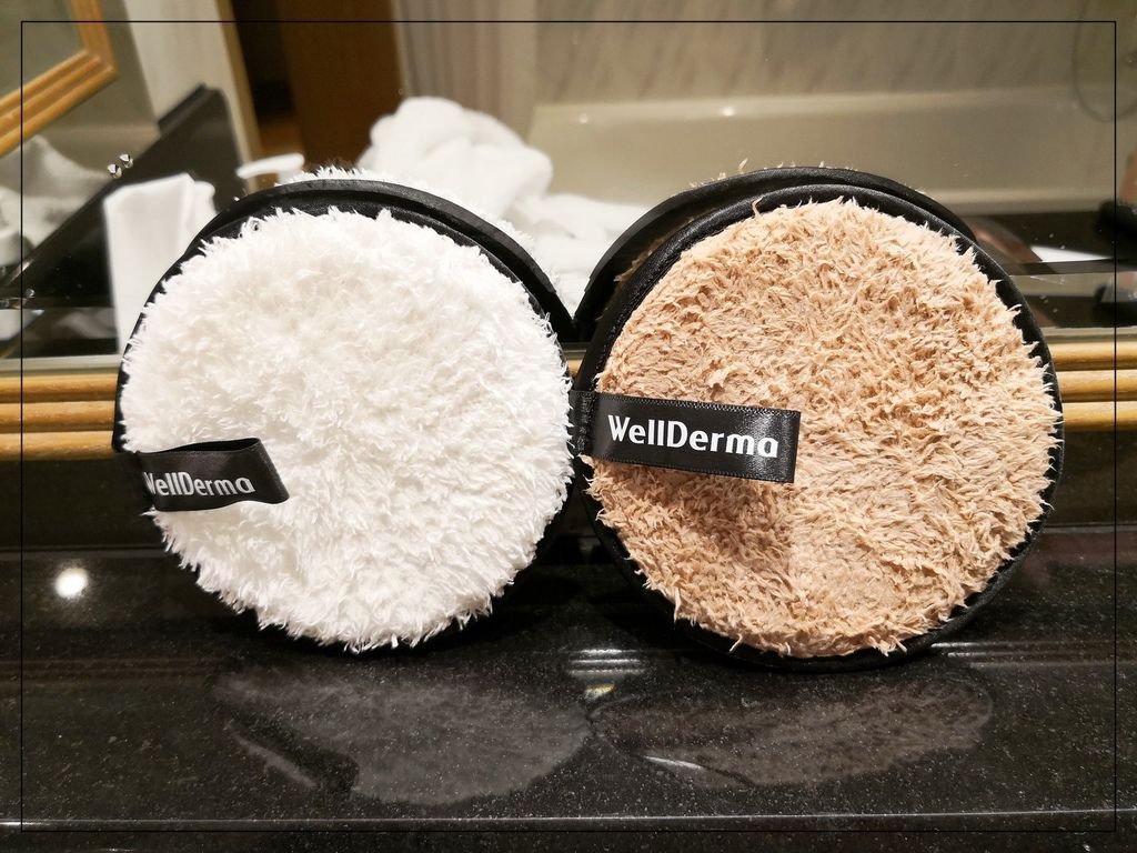 wellderma卸妝粉撲