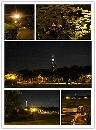 10/26晚上去南港公園運動,特別帶相機很瘋