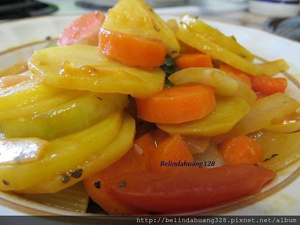 香料什錦蔬菜炒