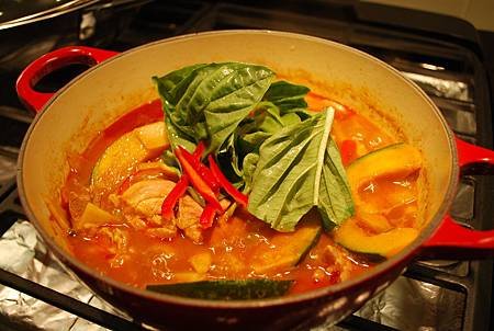 泰式紅咖哩雞 Thai Red Curry Chicken