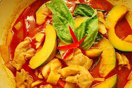 泰式紅咖哩雞 Thai Red Curry Chicken