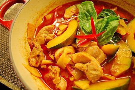 泰式紅咖哩雞 Thai Red Curry Chicken