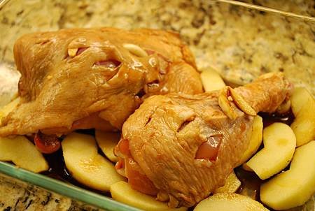 蒜香烤雞腿&amp;迷迭香薯條 Garlic Chicken &amp; Rosemary Potato