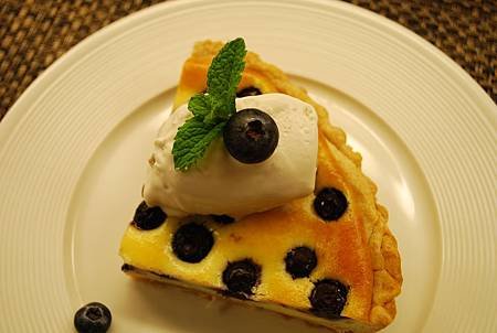 藍莓乳酪塔 Blueberry &amp; Cream Cheese Tart