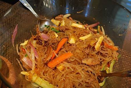 韓式拌冬粉 Korean Style Vermicelli (Chapchae)