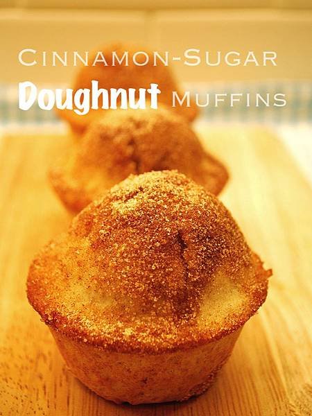 肉桂控必點之肉桂糖甜甜圈瑪芬 Cinnamon-Sugar Doughnut Muffins