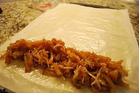 小龍旺旺來之鳳梨蘋果千層酥皮捲 Pineapple and Apple Phyllo Rolls