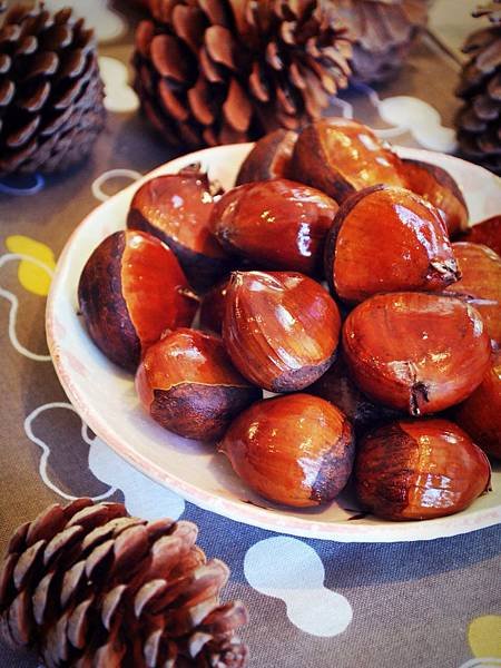 烤箱版糖炒栗子 Oven-Roasted Chestnuts