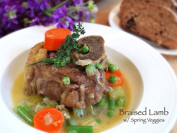 早春市集嚐鮮趣：春蔬燉羊肉 Braised Lamb with Spring Veggies