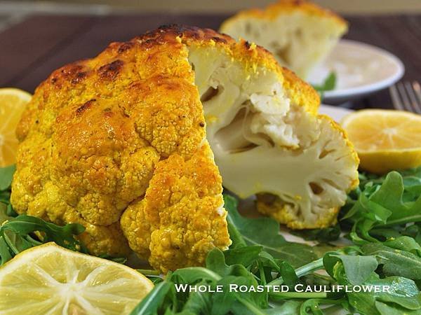 麥可的神奇滋味：印度香料烤花椰菜 Spiced Whole Roasted Cauliflower