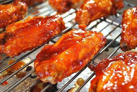 吮指甜辣星滋味：烤箱版韓式炸雞 Baked Korean Chicken Wings 