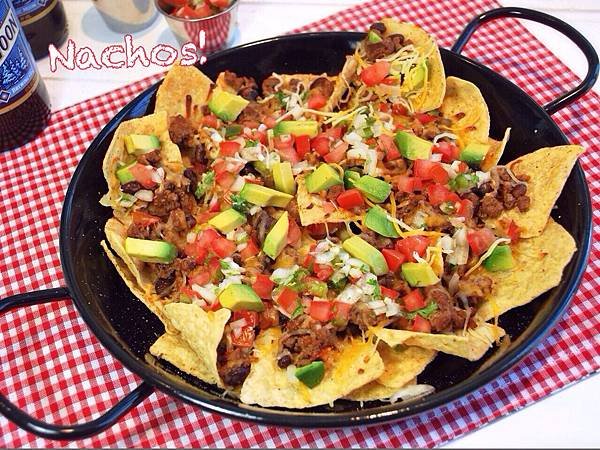 美墨香辣一家親：辣肉醬起司玉米脆片 Nachos!