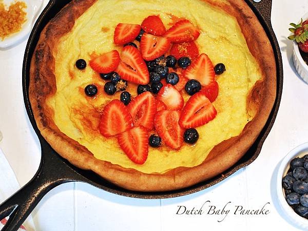 甜蜜早午餐提案：荷蘭寶貝鬆餅 Dutch Baby Pancake