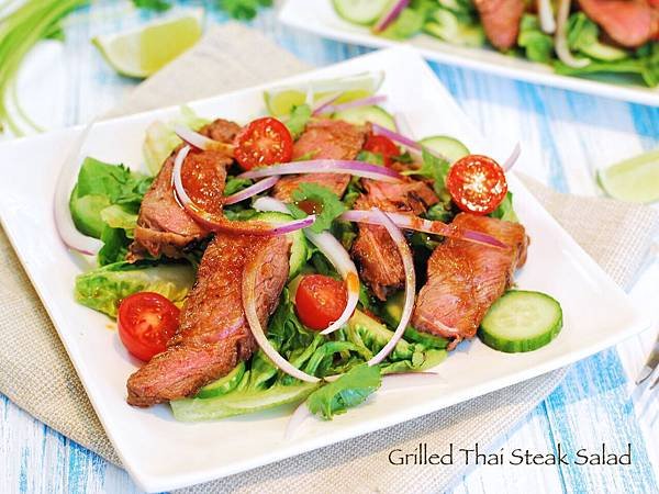 清爽開胃泰美味：泰式烤牛肉沙拉 Grilled Thai Steak Salad