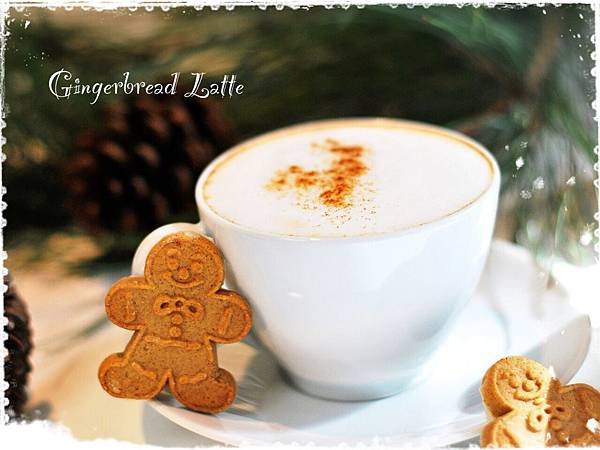 ★耶誕限定☆薑餅人拿鐵 Homemade Gingerbread Latte