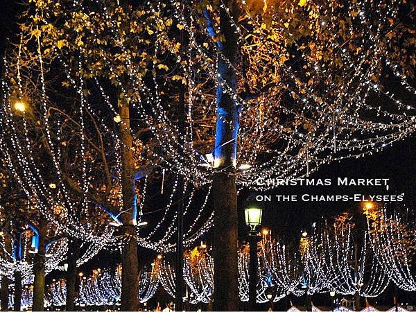 耶誕氣氛百分百：香榭大道上的耶誕市集 Christmas Market on the Champs-Elysées