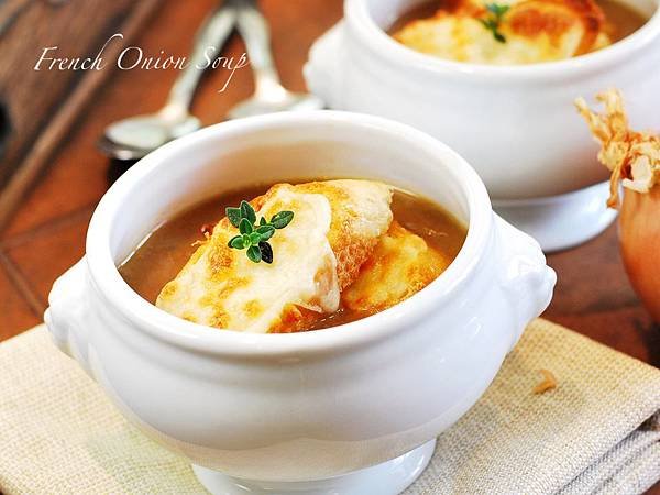 悉心醞釀的美味：法式洋蔥湯 French Onion Soup 