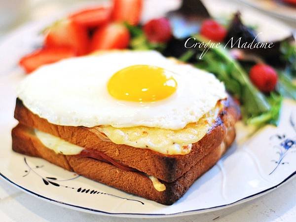 老闆，來份法式火腿蛋吐司！庫克太太三明治 Croque Madame Sandwich